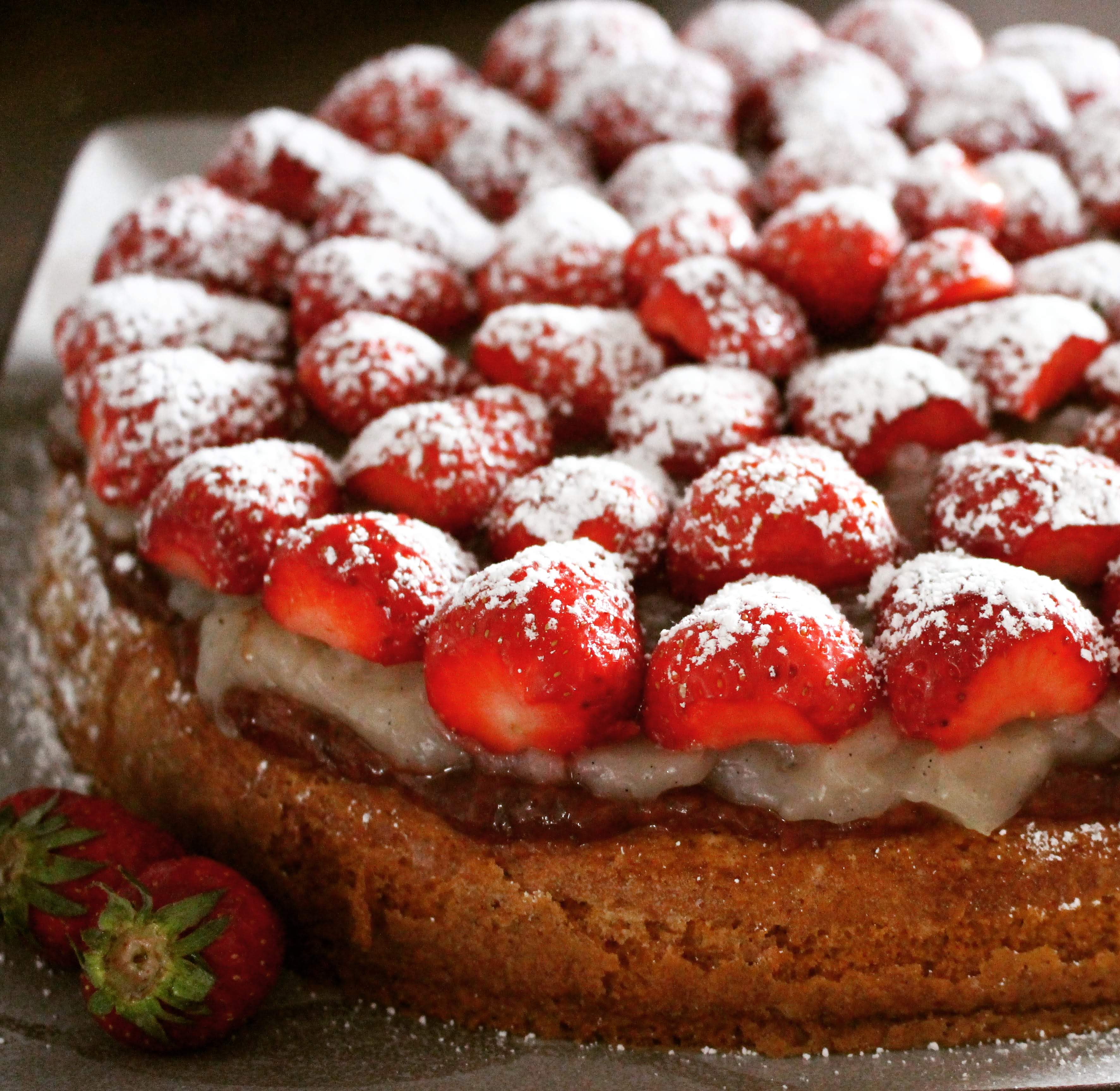 Strawberry cake